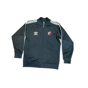 Adidas Portland Trailblazers Zip Up Jacket Size M NBA Basketball Circa 2011